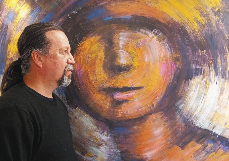 El artista Alberto Granja ha expuesto su obra en Europa y Panamá.  / Cortesía: Alberto Granja
