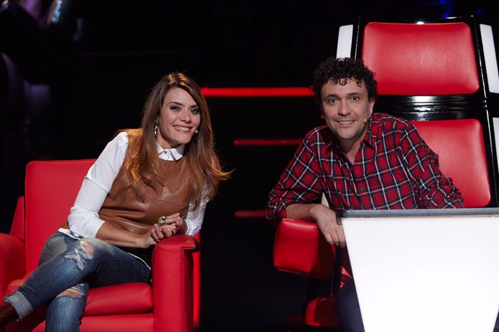 ¡Se puso rojo! Kany García echó piropo a Andrés Cepeda en ‘La Voz Kids’
