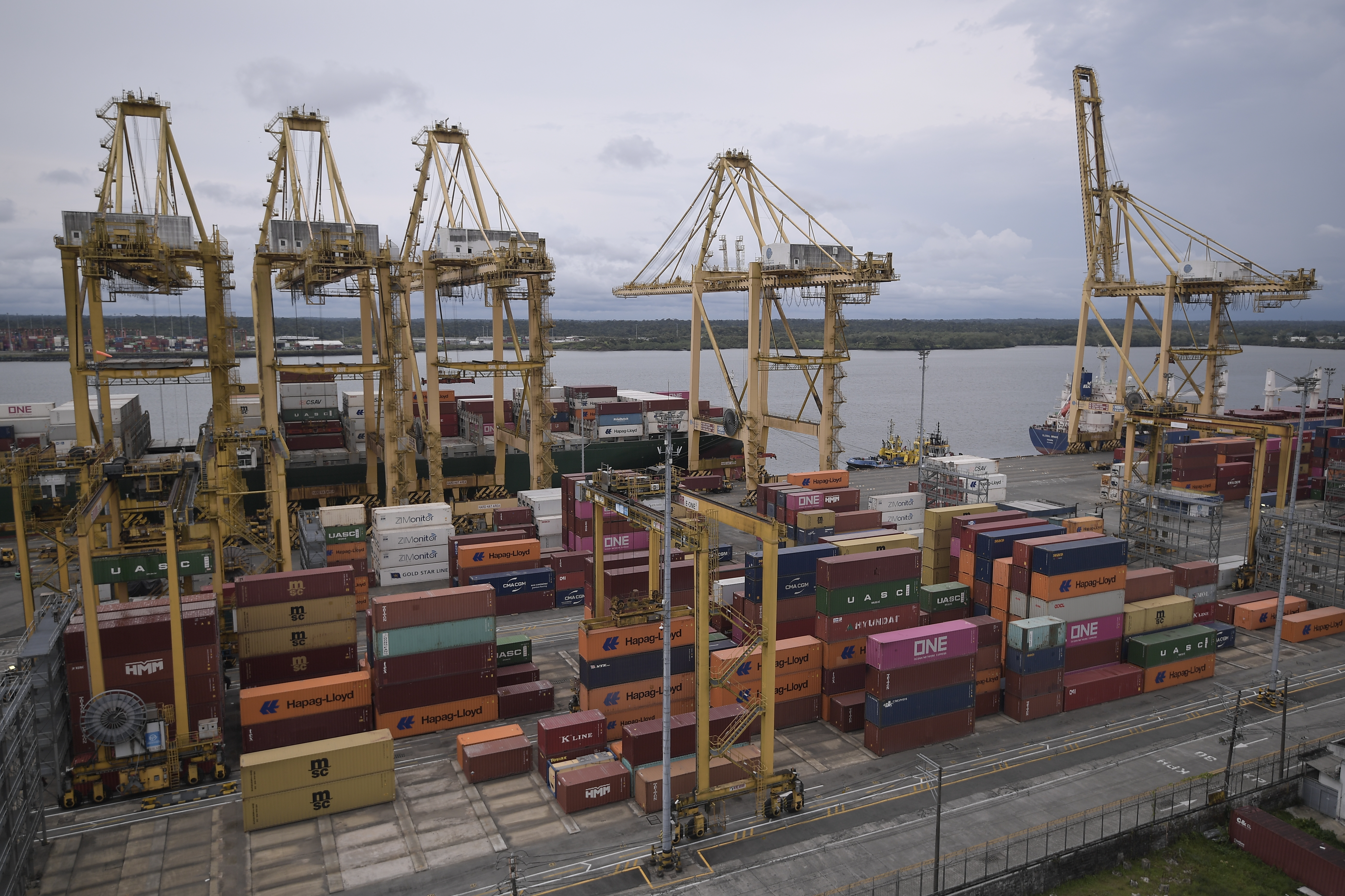 Puerto de Buenaventura, uno de los más importantes de Colombia.