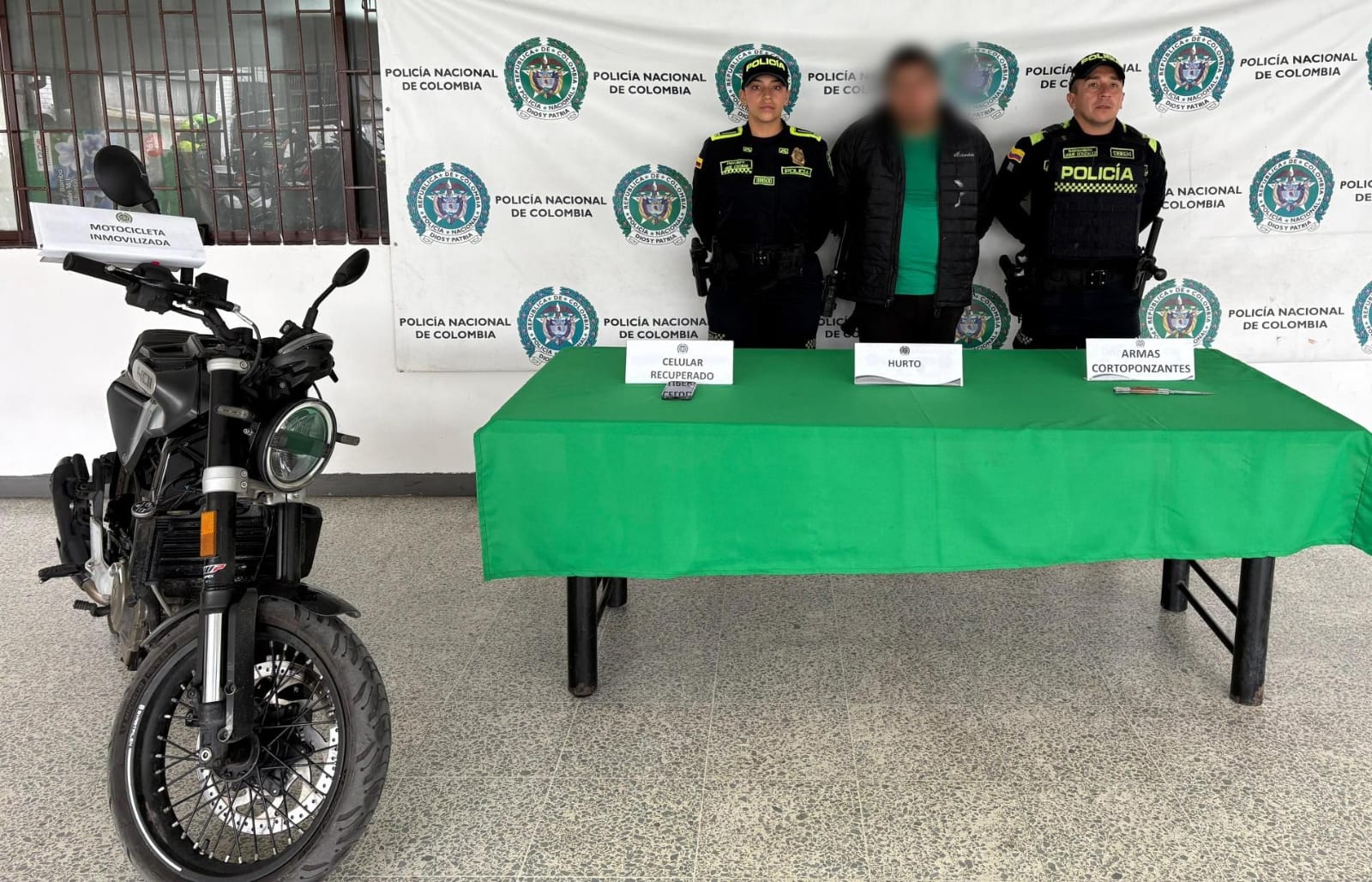 Buscado por homicidio fue capturado durante otro robo en Barrios Unidos
