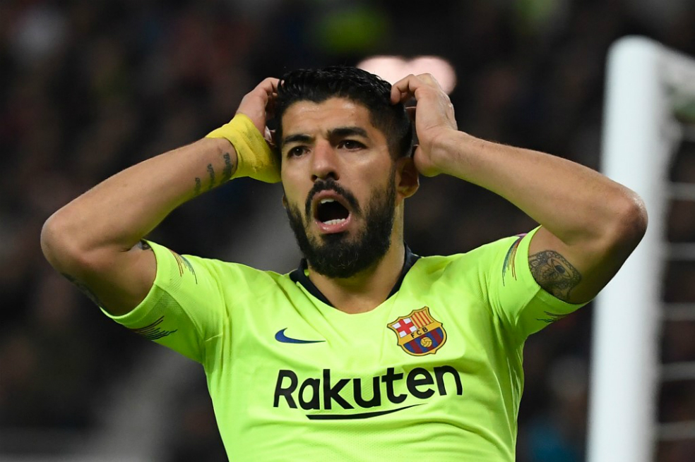 Luis Suárez anotó 198 goles con la camiseta del Fútbol Club Barcelona.
