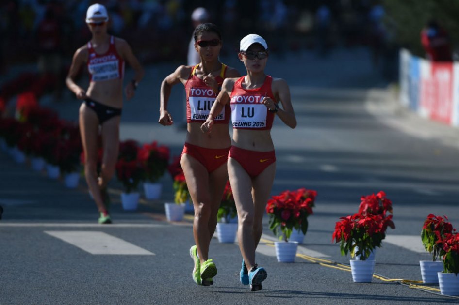 Liu Hong logró la primera medalla de oro para China. Foto: AFP