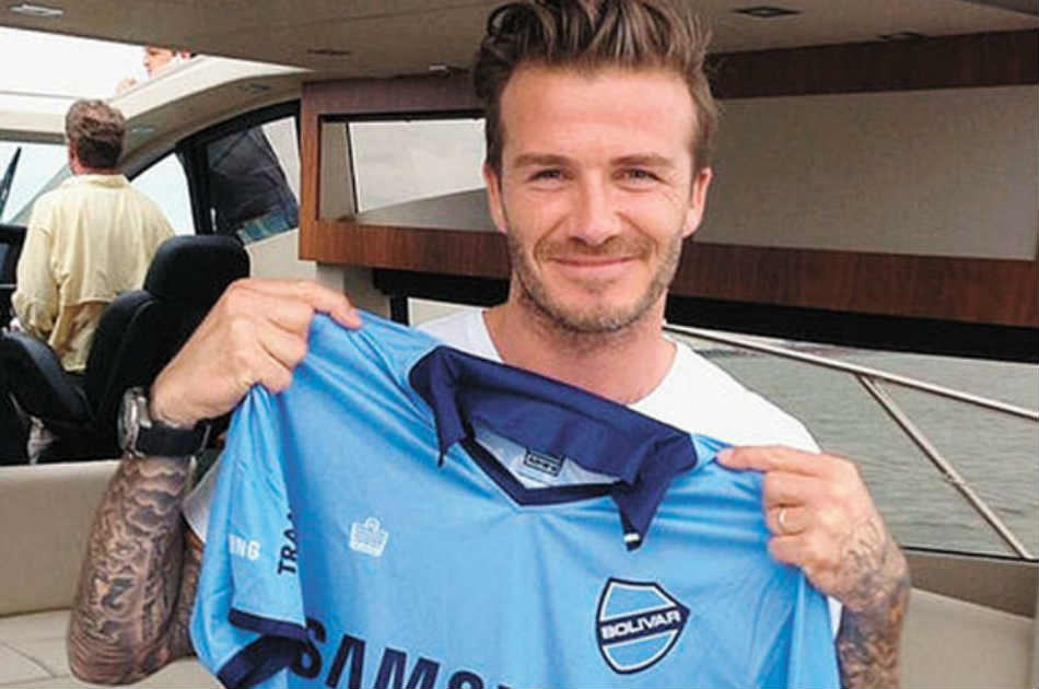 David Beckham jugaría en el fútbol boliviano