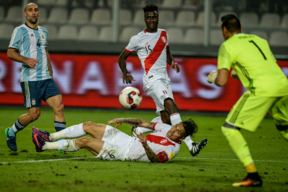 Argentina empata ante Perú y no logra bajar a Colombia del cuarto puesto