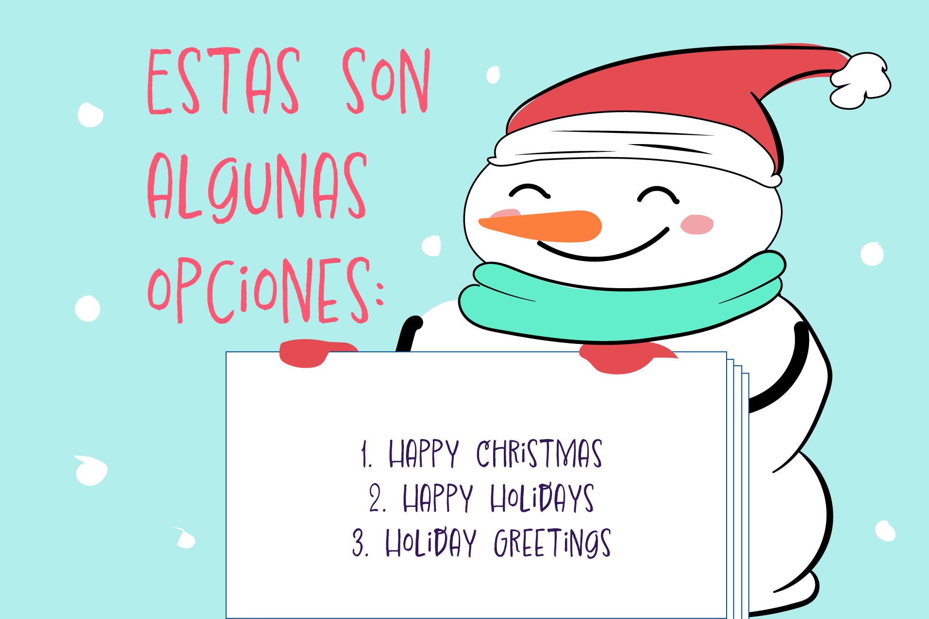 Feliz navidad en inglés Gymglish