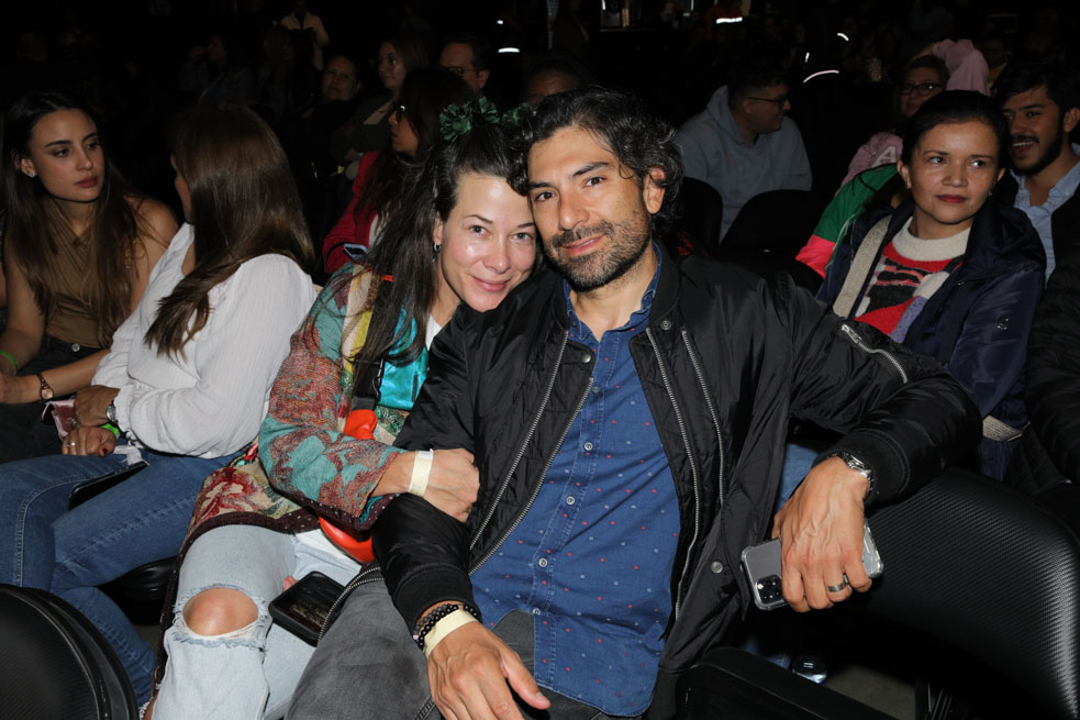 Estefanía Borge y Jorge Grisales