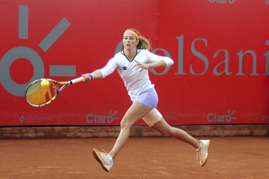 Mariana Duque, eliminada del Claro Open. Foto: Oficina de Prensa