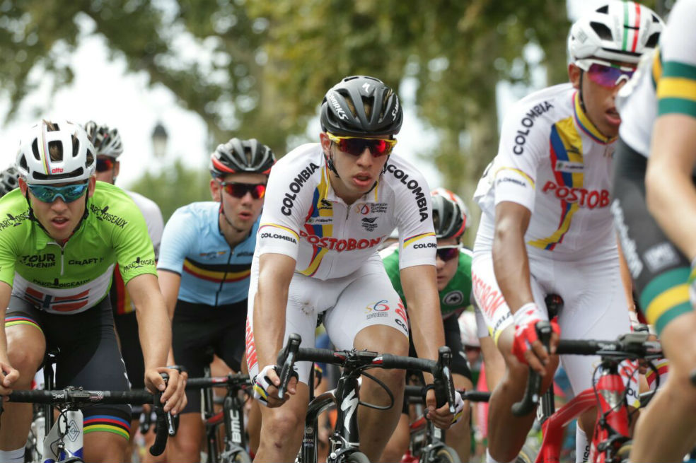 Álvaro Hodeg, quinto en la etapa 5 del Tour de L’Avenir