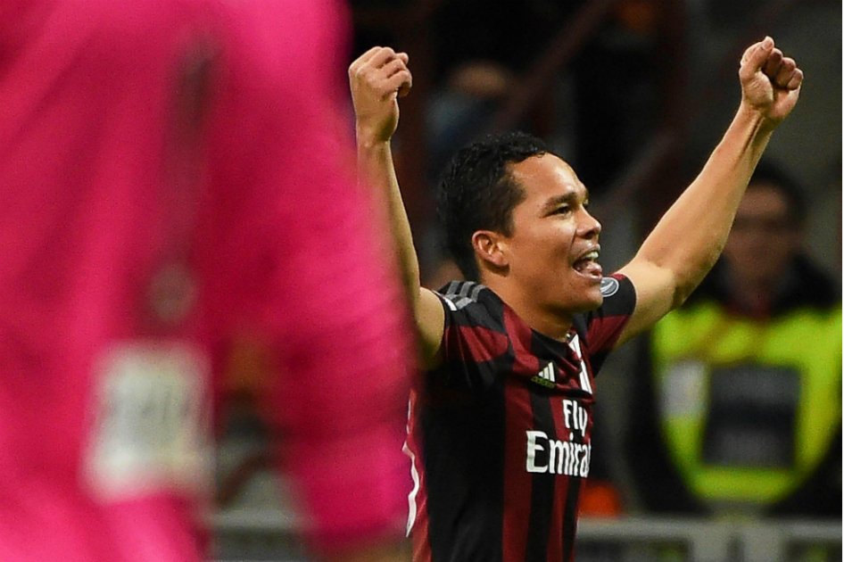 Carlos Bacca, gol y asistencia en clasificación del Milán a semifinales de Copa Italia