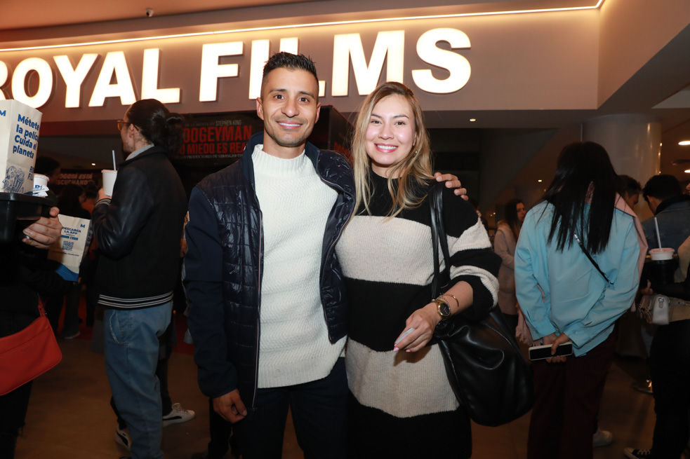 Tavo Bernate y Claudia Burgos