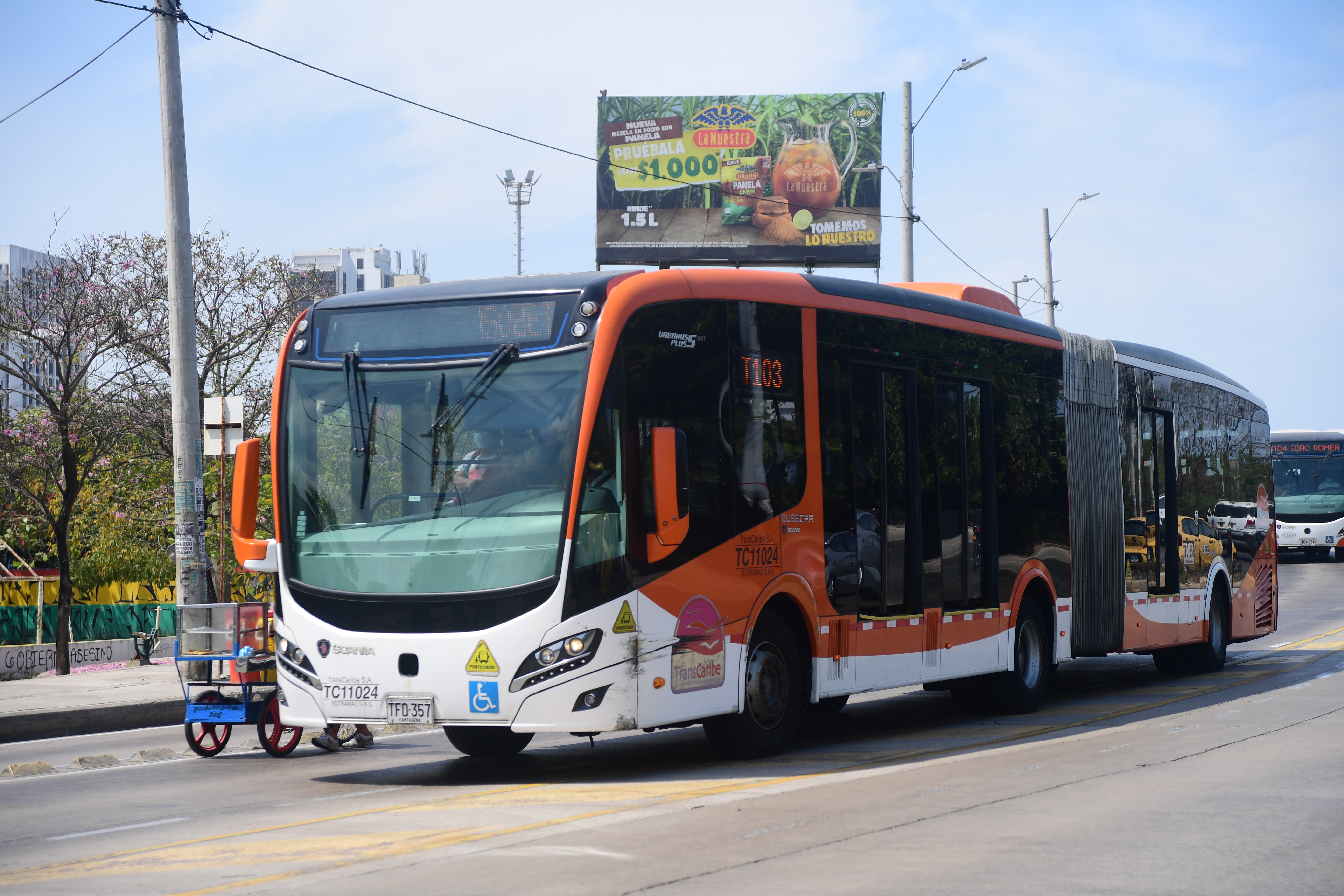 Procuraduría solicitó informe por buses en mal estado en Cartagena