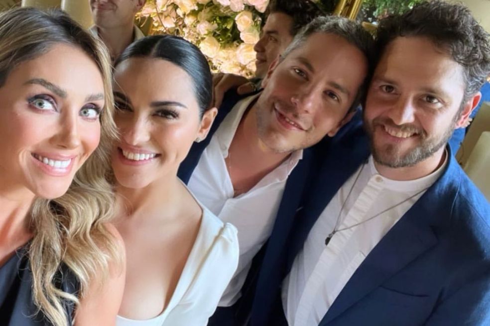 Maite Perroni y Andrés Tovar: así fueron los tres vestidos de novia de la ex RBD