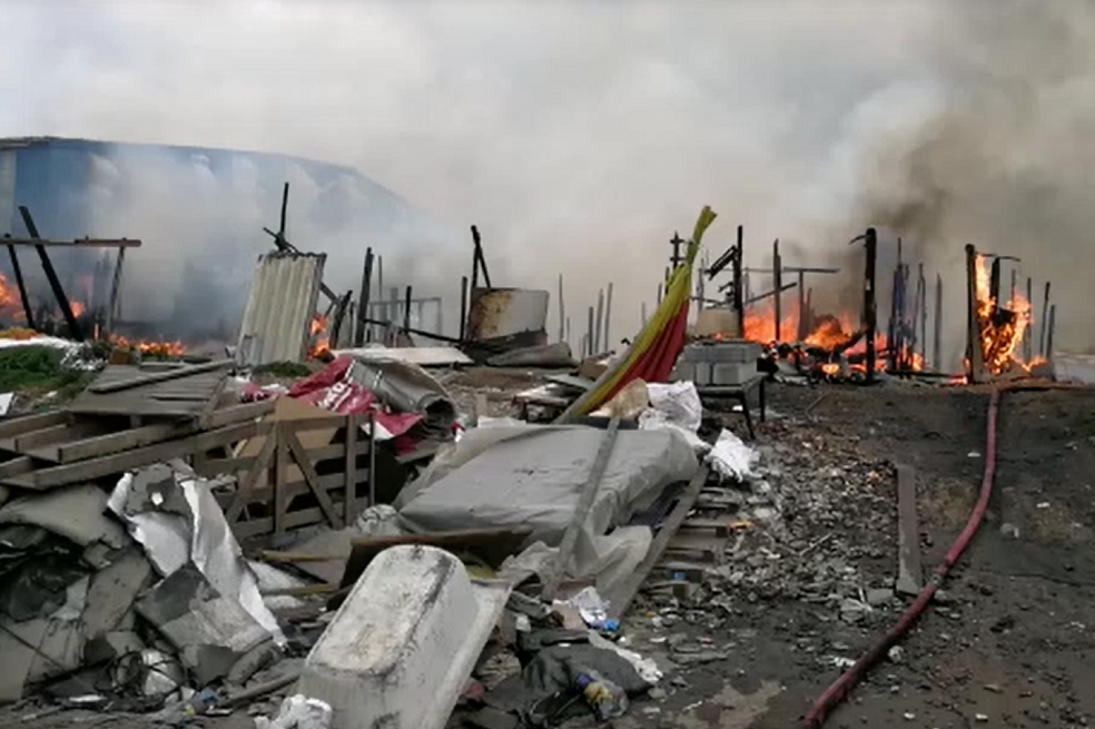Incendio en zona rural de Tuluá destruyó cinco casas