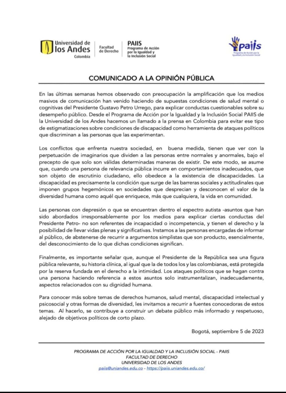 Universidad de los Andes