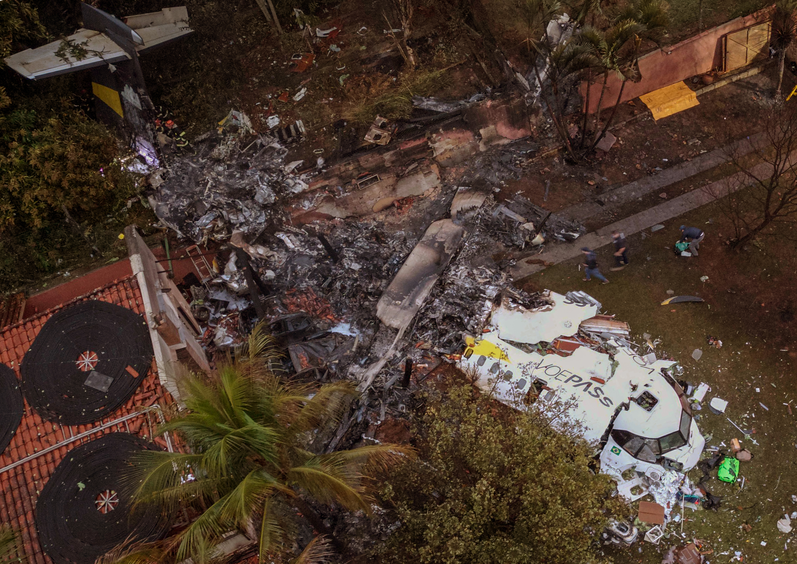 En vivo: Caja negra del avión que cayó en Brasil fue recuperada y será analizada