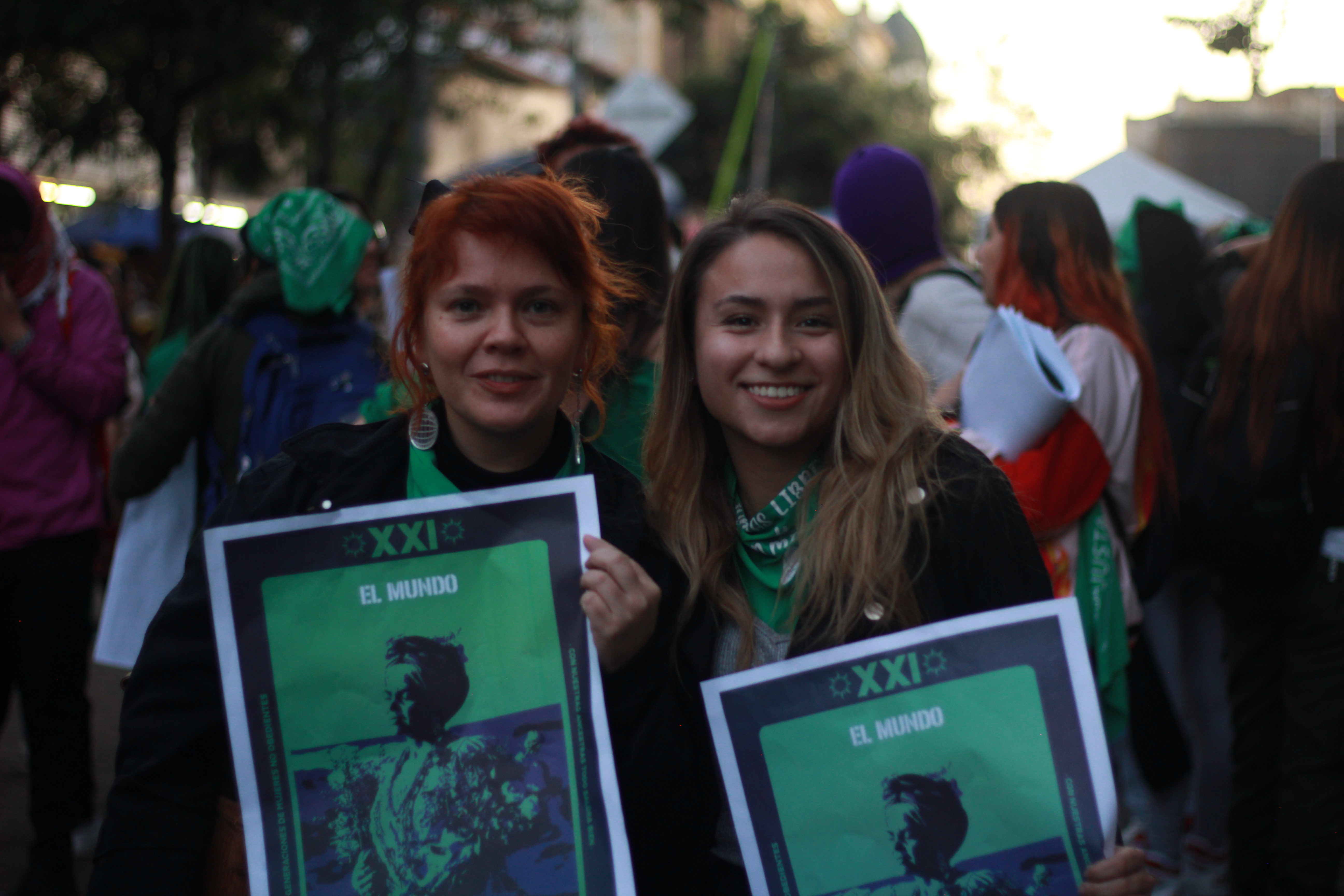 La mayoría de las asistentes al evento eran mujeres.