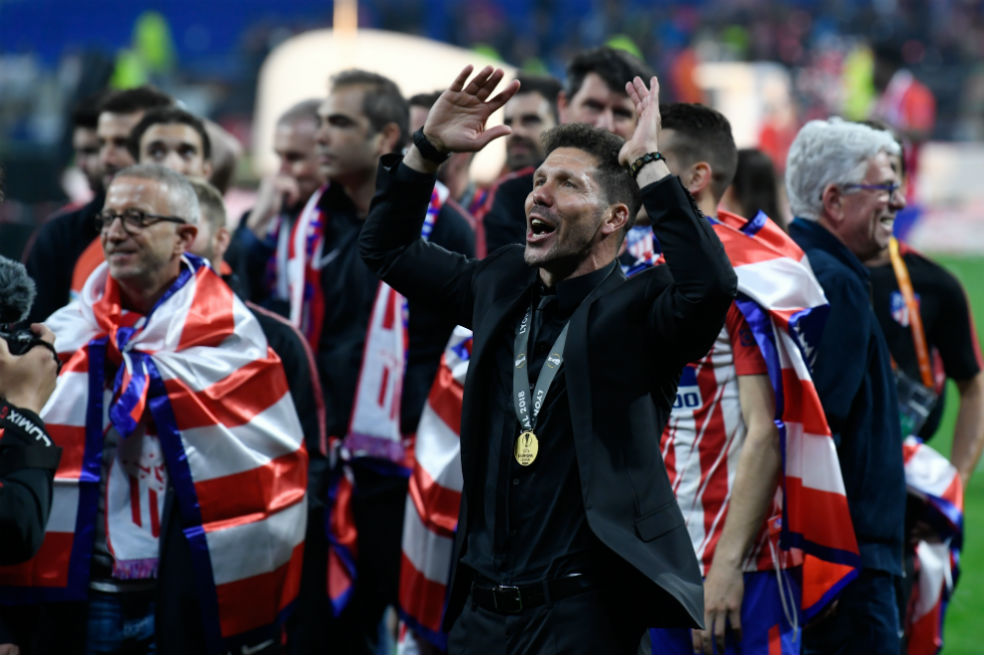 Simeone: «La mejor manera de volver a ganar es insistiendo»