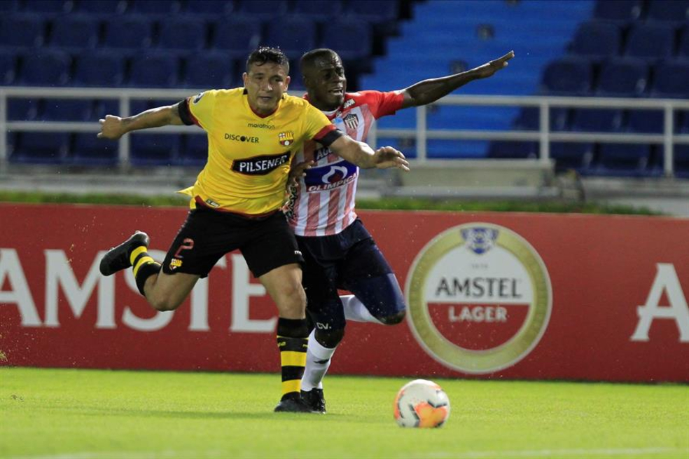 Júnior perdió con Barcelona y dejó en suspenso su clasificación en Libertadores