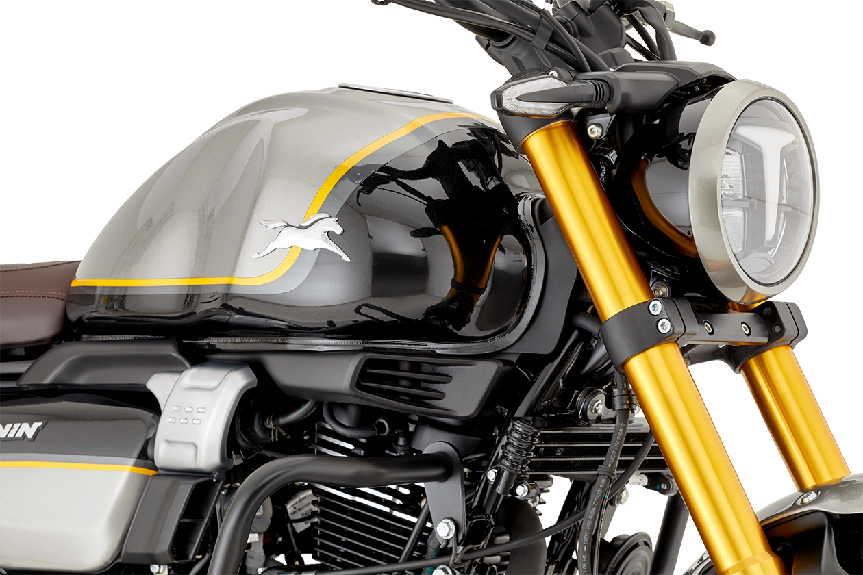 Auteco presentó la nueva TVS Ronin