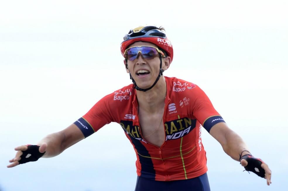 Dylan Teuns le quitó el liderato de la Vuelta a España a  Miguel Ángel López