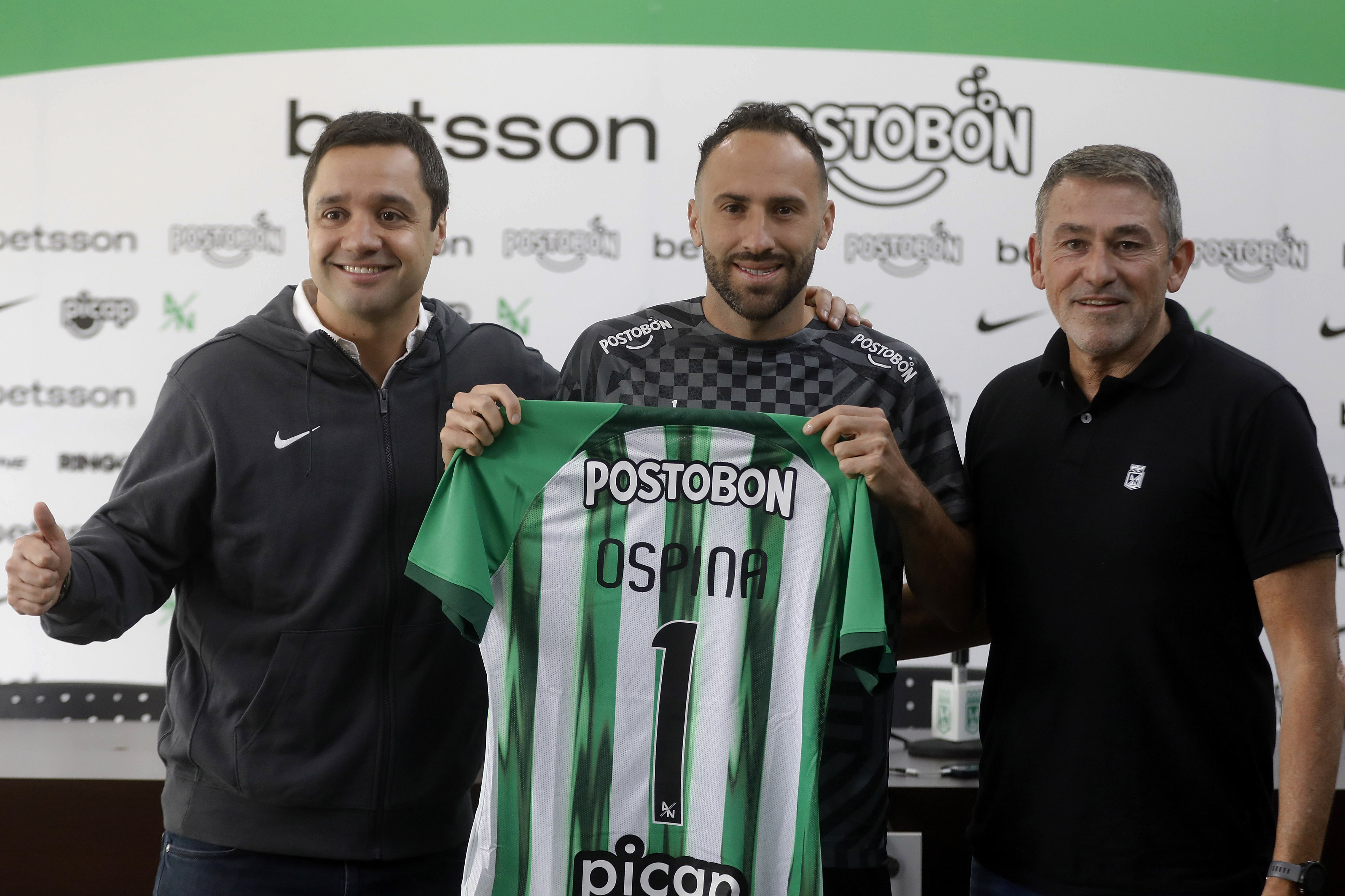 Así fue la presentación oficial de David Ospina con Atlético Nacional