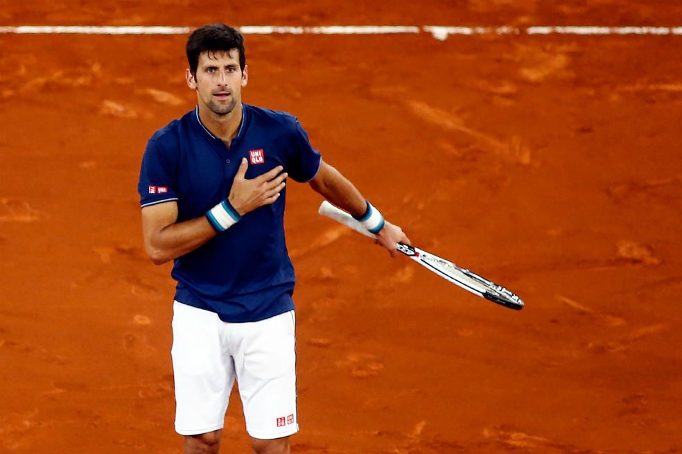 Novak Djokovic, a semifinales del Masters 1.000 de Madrid