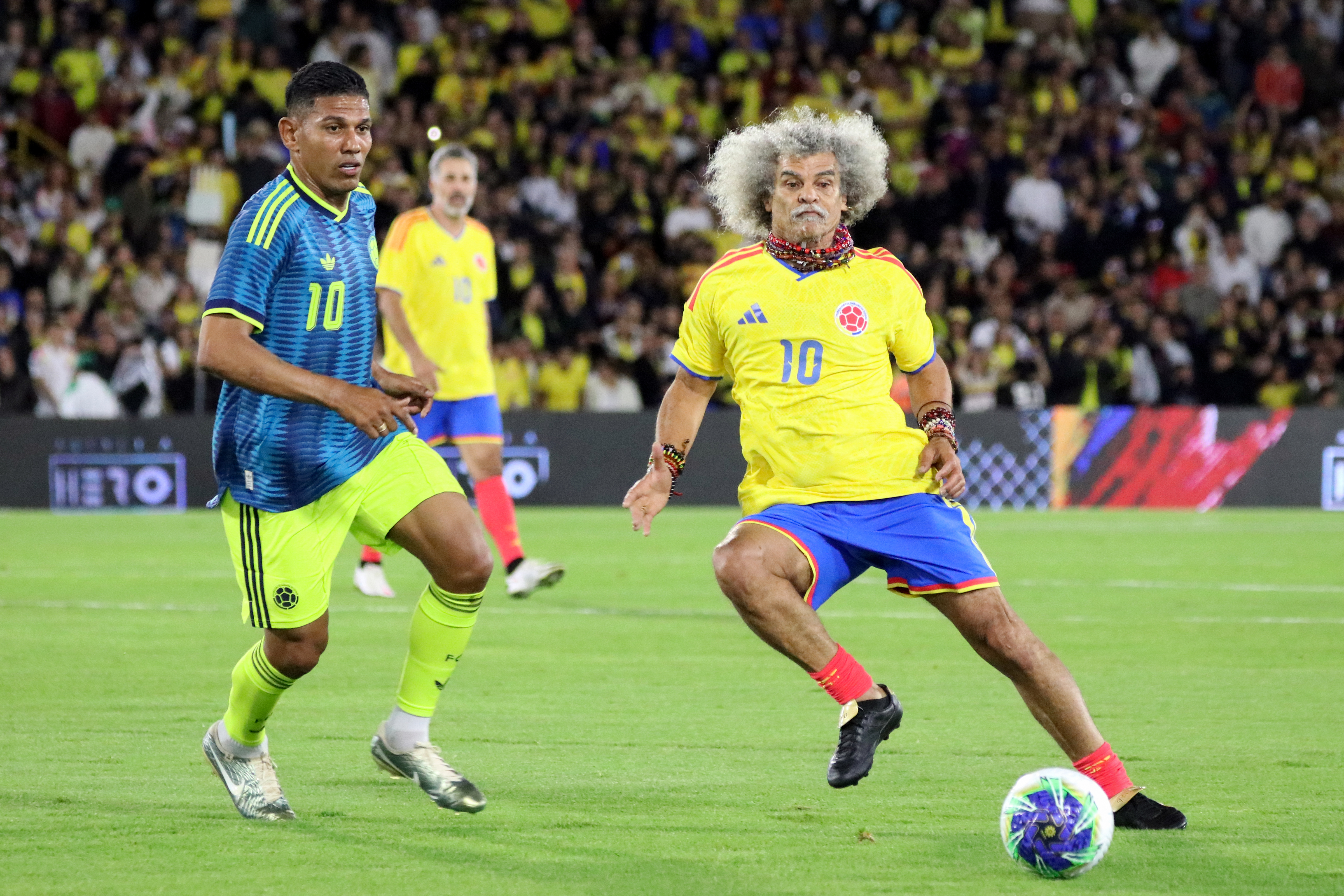 Partido benéfico levantemos a Colombia.