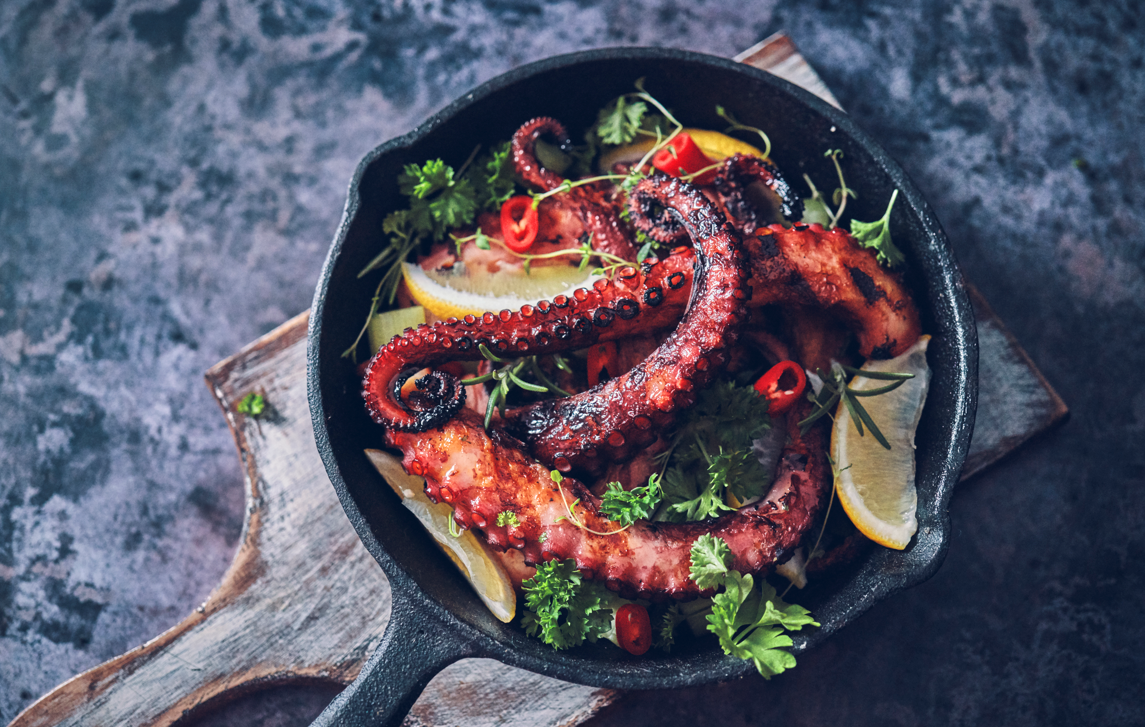 Ceviche de pulpo