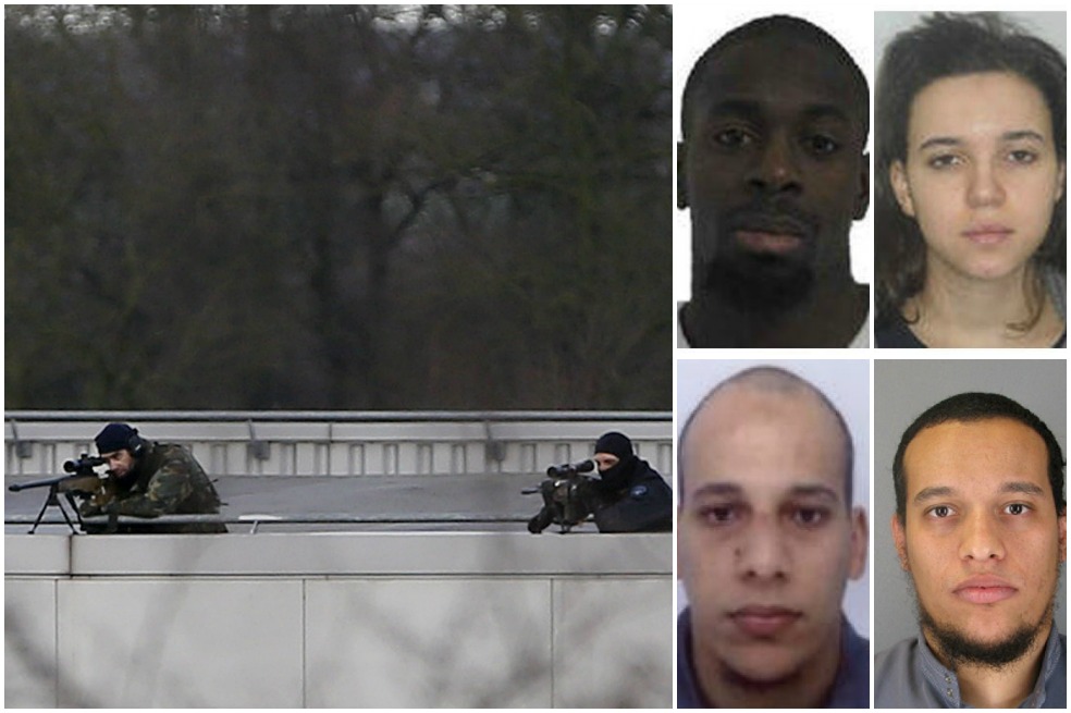 Los rostros del terror en Francia