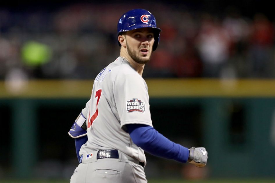 Kris Bryant, tercera base de los Cachorros de Chicago, fue nombrado el MVP de la Liga Nacional. Foto: AFP