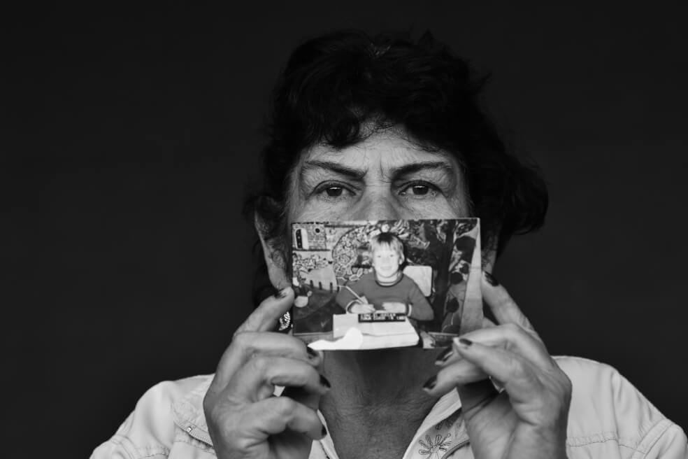 Aideé Josefa Vega, madre de Pedro Jesús Vega, asesinado en 2007.