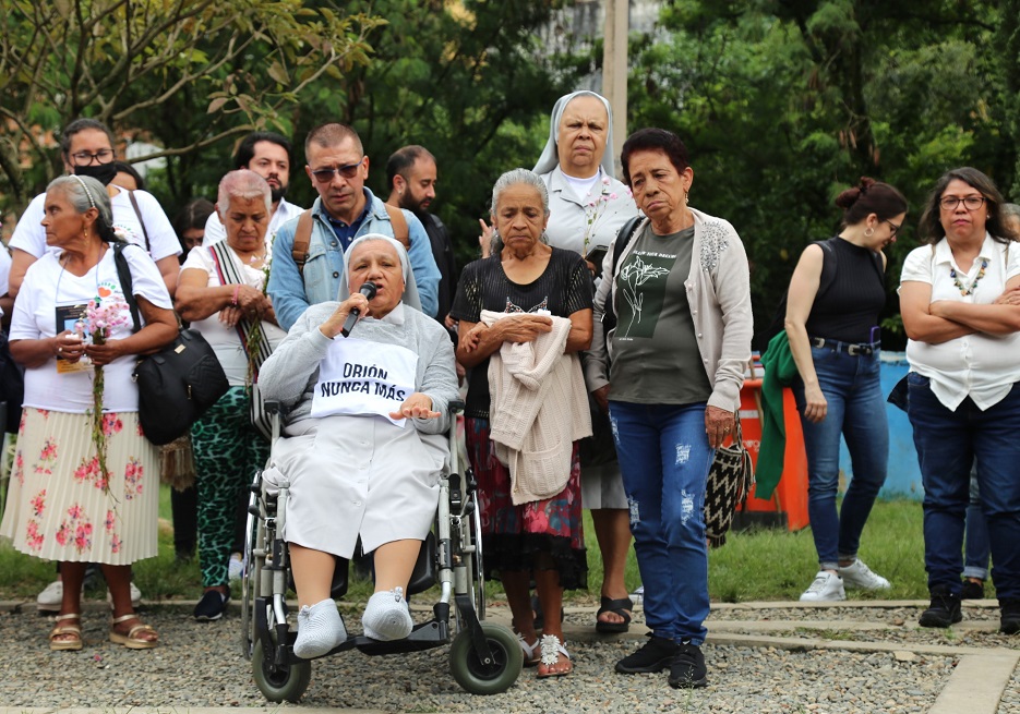 ‘Orión Nunca Más’: así conmemoraron 20 años de esta operación militar en Comuna 13