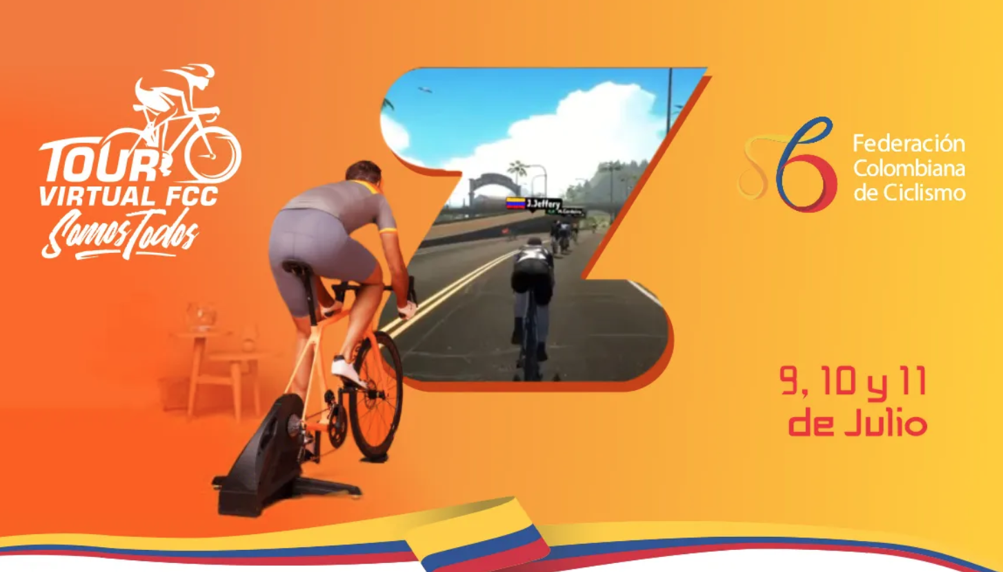 Las carreras del ciclismo colombiano mudan al mundo virtual