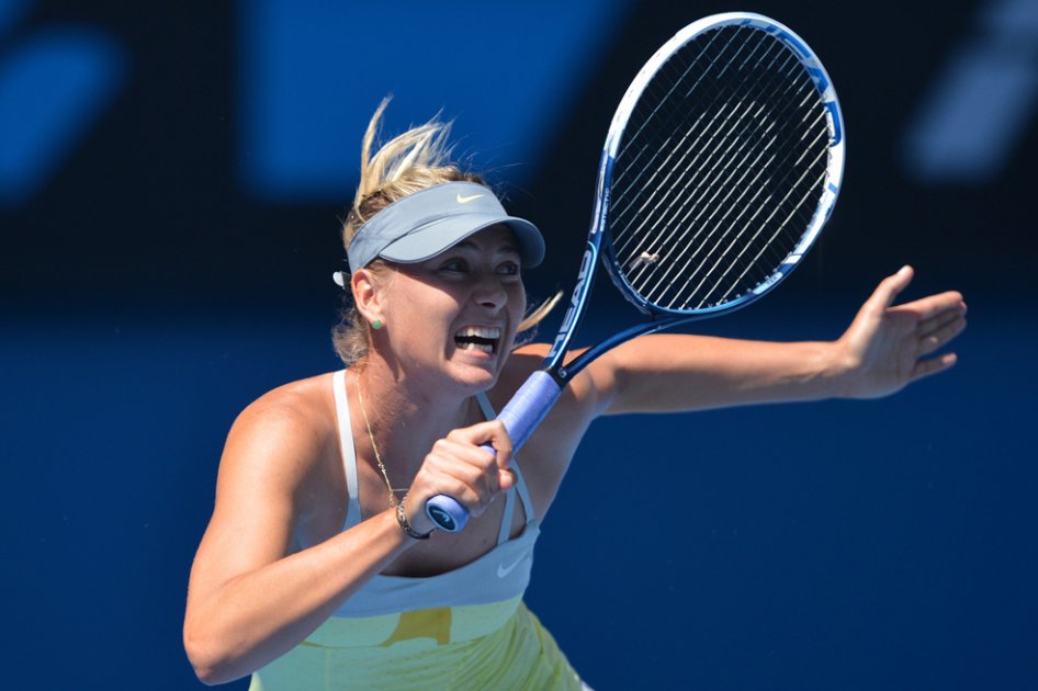 Sharapova, a cuartos de final a golpe de récord