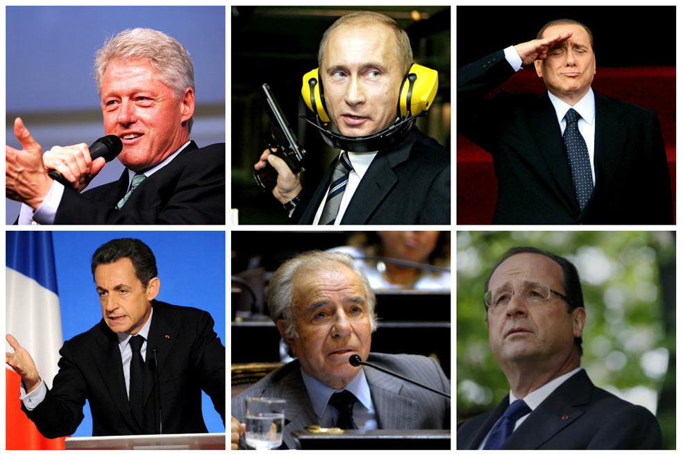 Las infidelidades de los presidentes