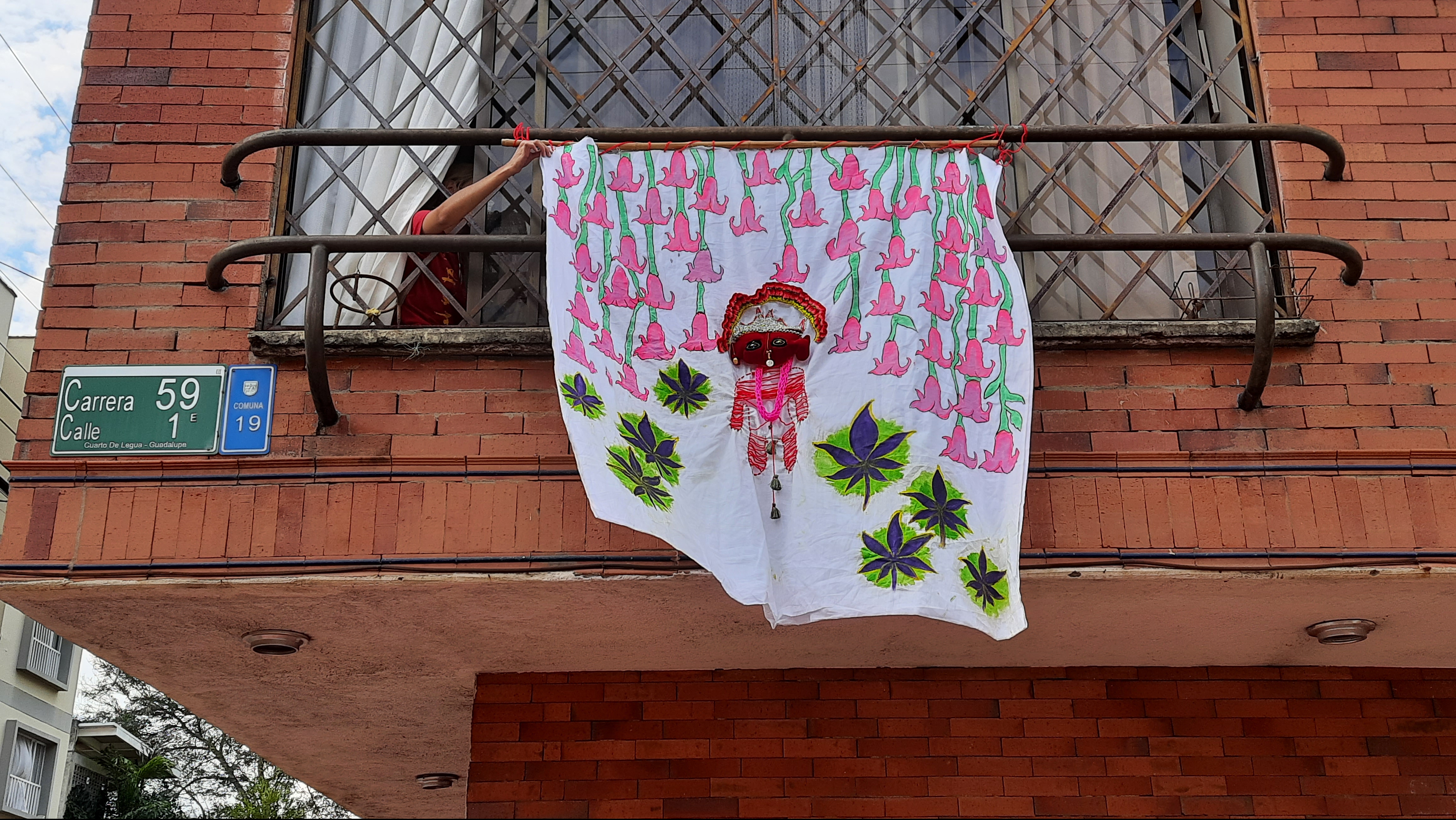Proyecto Intercambios Artísticos en época de pandemia. Interior/Exterior. Banco de la República. Región Pacífico. Curadora: Yolanda Chois.