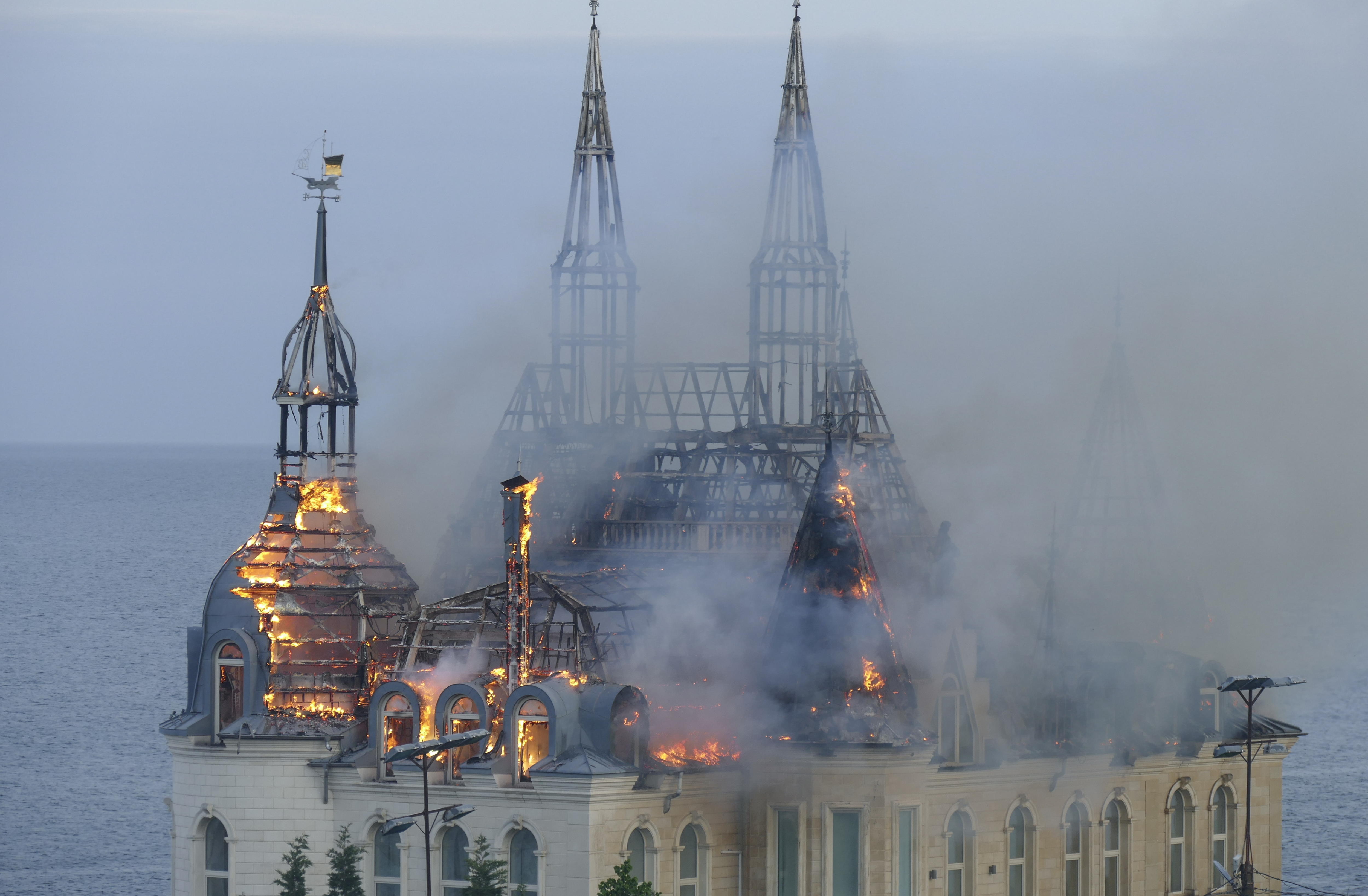 Rusia ataca el “castillo de Harry Potter” en Odesa, Ucrania; ¿quién vivía ahí?