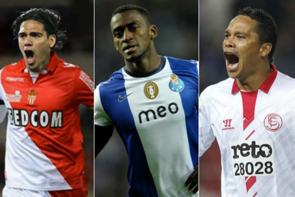 Falcao, Jackson y Bacca, dentro de los mejores goleadores del mundo