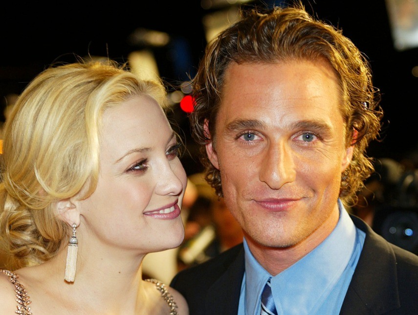 Kate Hudson dice que Matthew McConaughey no es buen besador