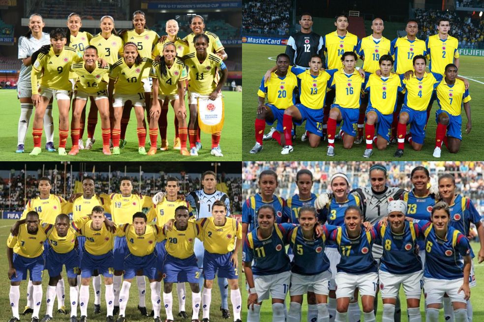 Femenina y masculina: la importancia de la sub-20 en las selecciones de Colombia