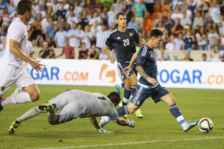 Argentina golea 7-0 a Bolivia en amistoso internacional en Houston