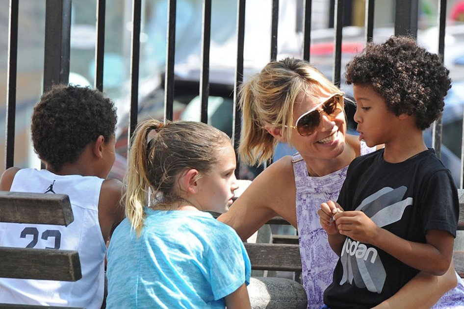Heidi Klum lanza colección de camisetas diseñadas por su hijo de seis años