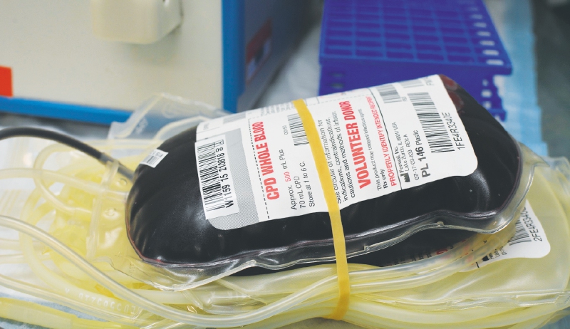¿Qué pasa con la sangre que se dona?