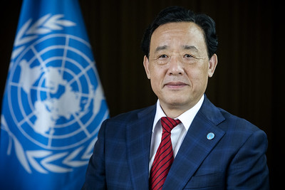 Sr. QU Dongyu, Director General de la Organización de las Naciones Unidas para la Alimentación y la Agricultura (FAO).