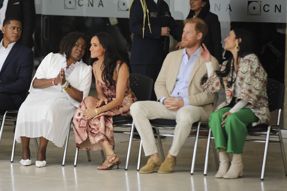 LOS DUQUES DE SUSSEX PRIMER DÍA DE SU VISITA OFICIAL A COLOMBIA