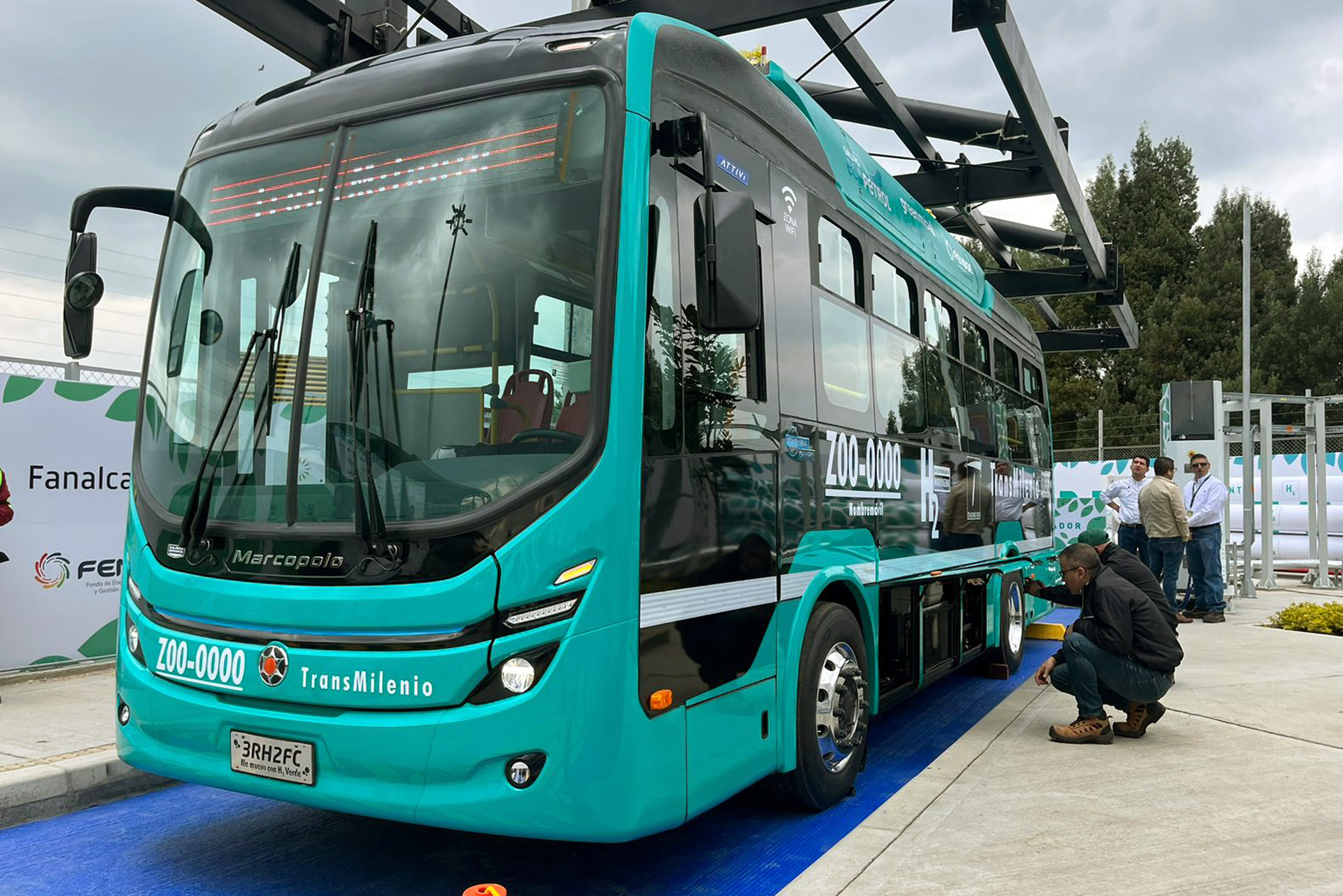 Movilidad con hidrógeno, el plan piloto para revolucionar el transporte público en Bogotá