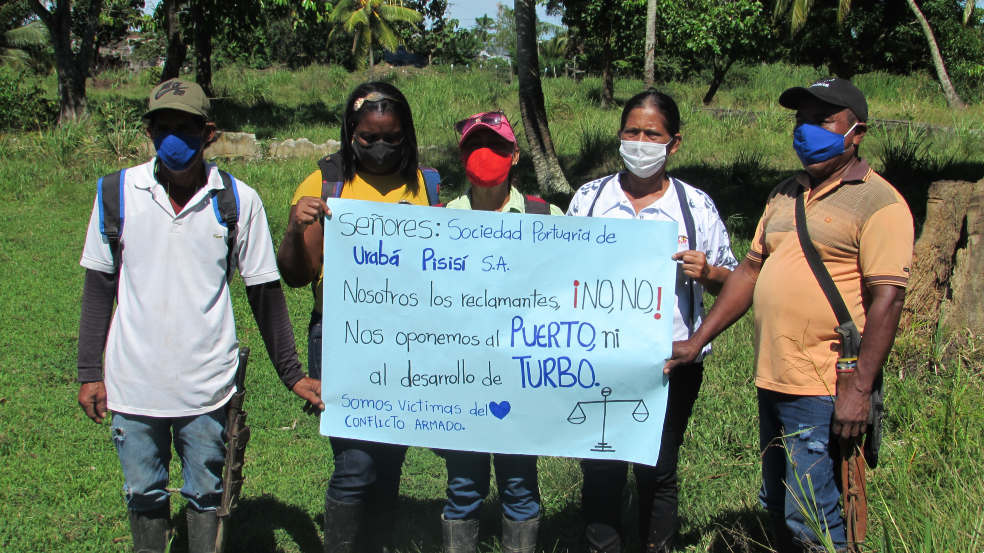 Puerto Pisisí: predios comprados para su construcción fueron despojados a campesinos