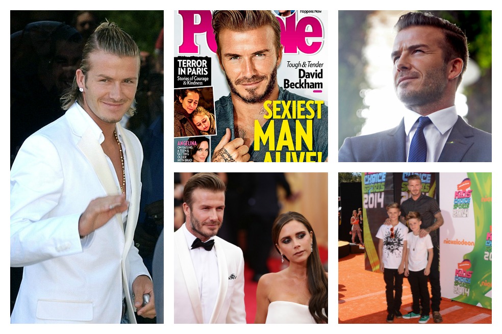 David Beckham es el hombre más sexy del mundo