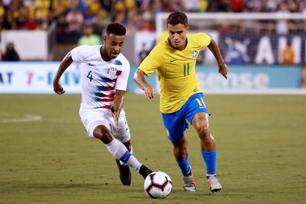 Brasil derrotó a EE.UU. en su primer amistoso después de Rusia 2018