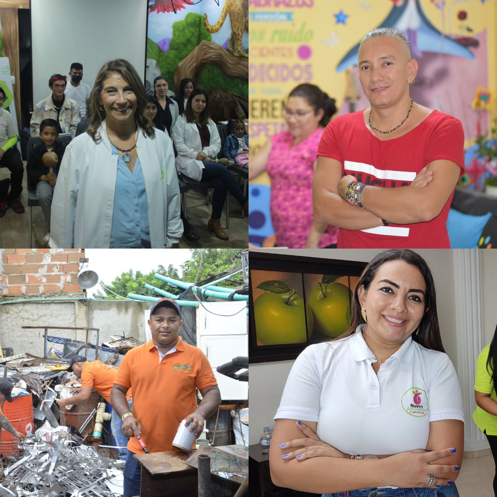 Colombianos que trabajan por la salud y el bienestar de quienes más lo necesitan